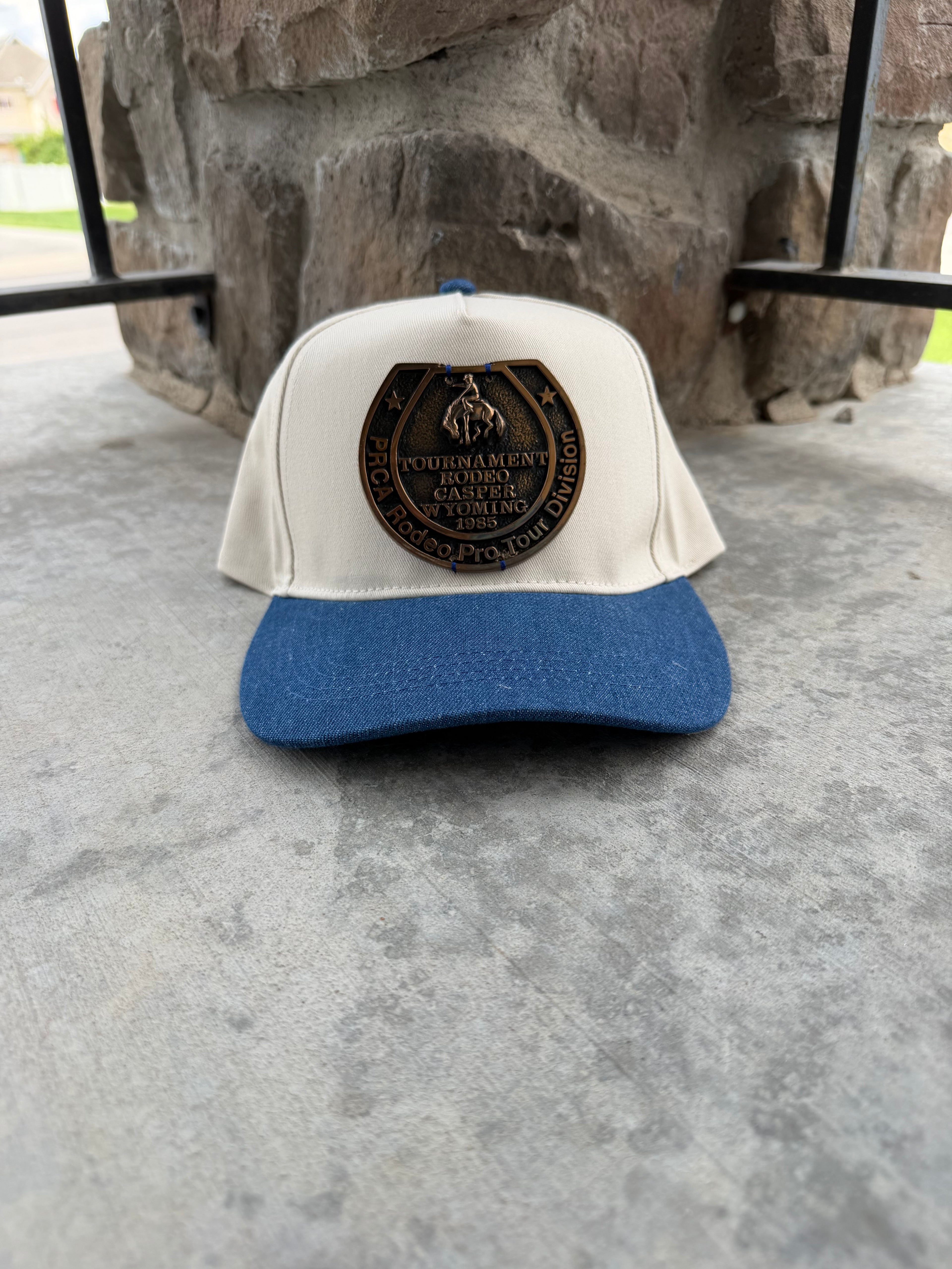 PRCA Tournament Rodeo Casper Wyoming Buckle Hat