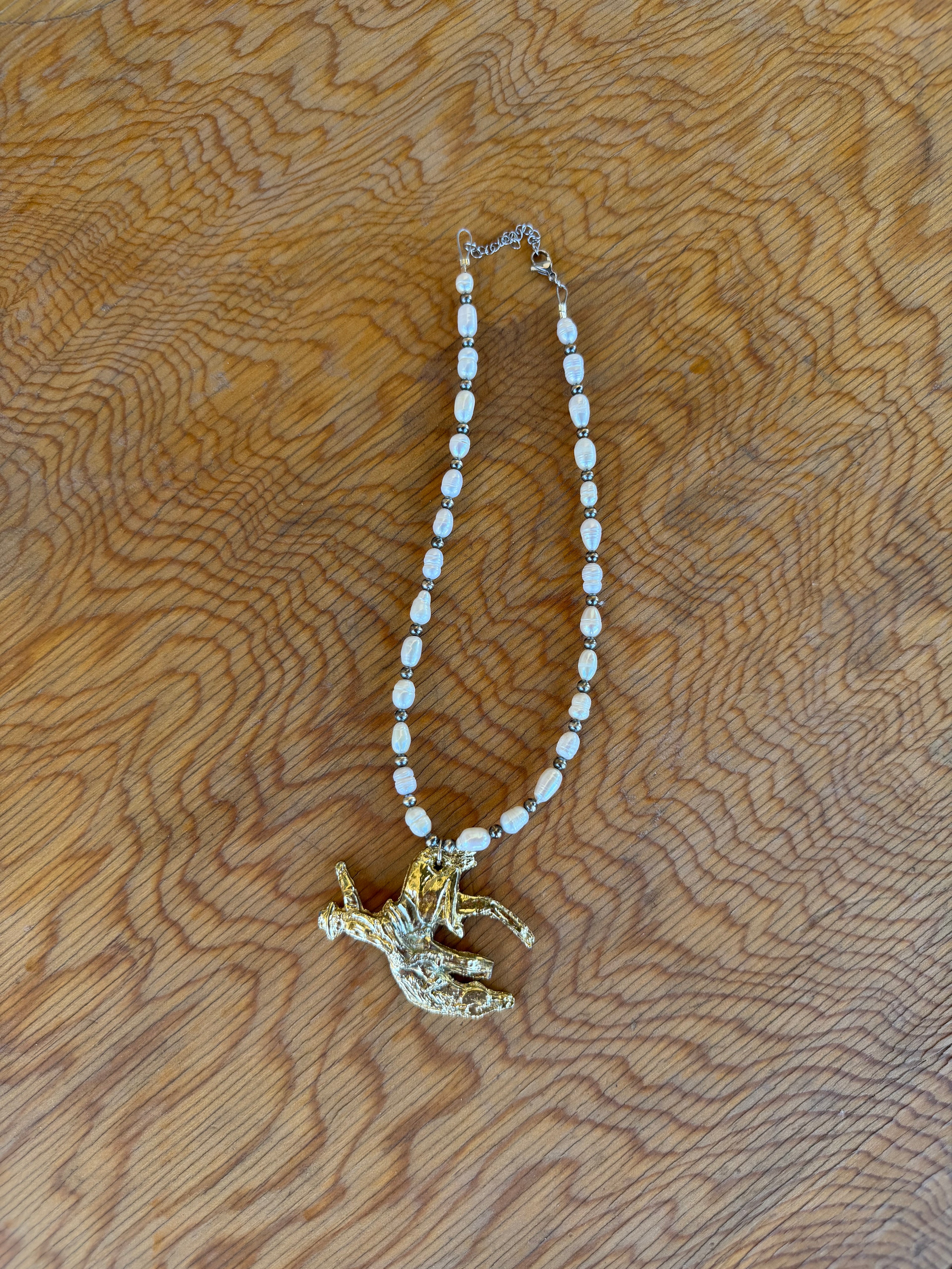 Bucking Bronc Necklace