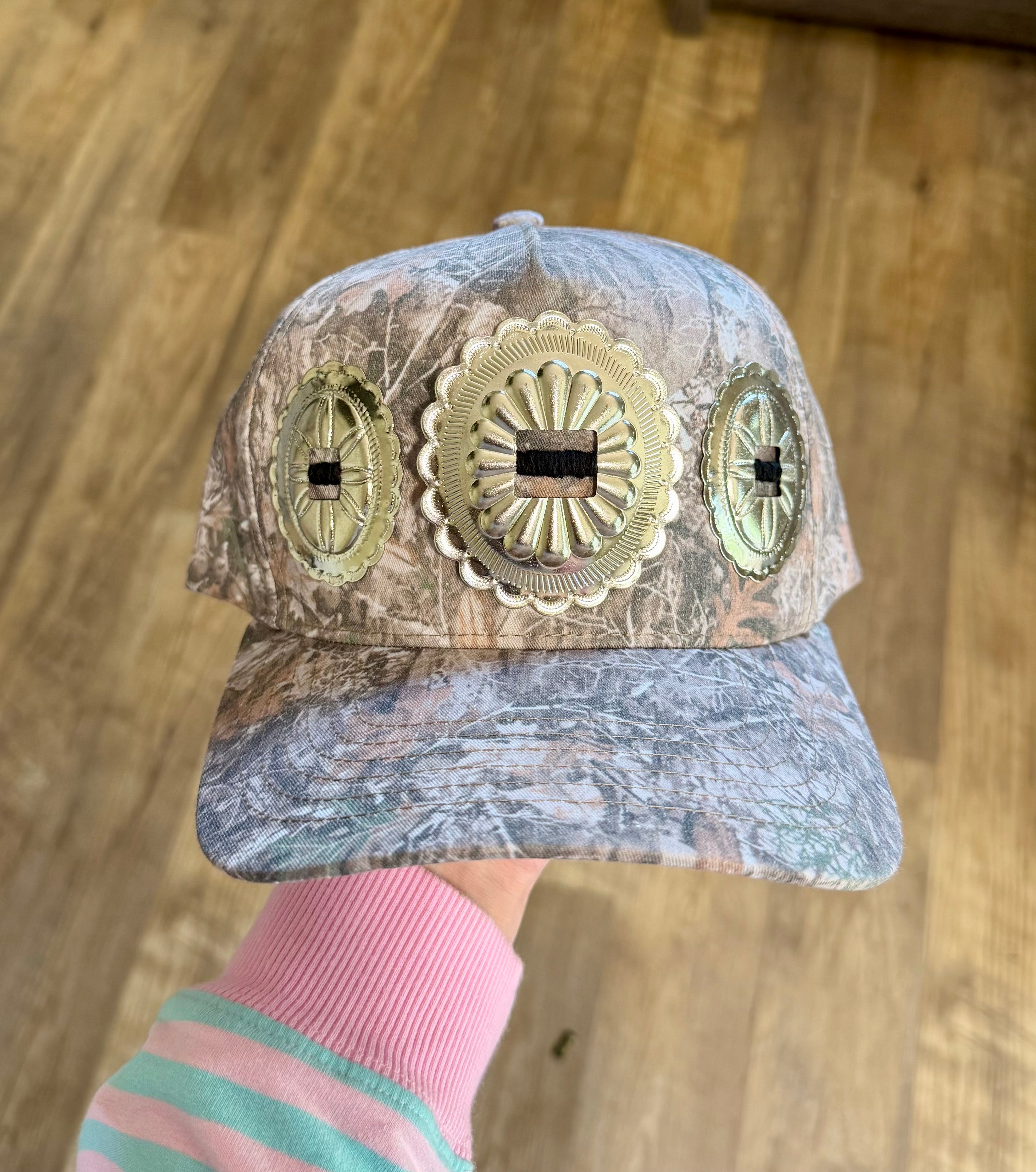 Camo Concho Hat