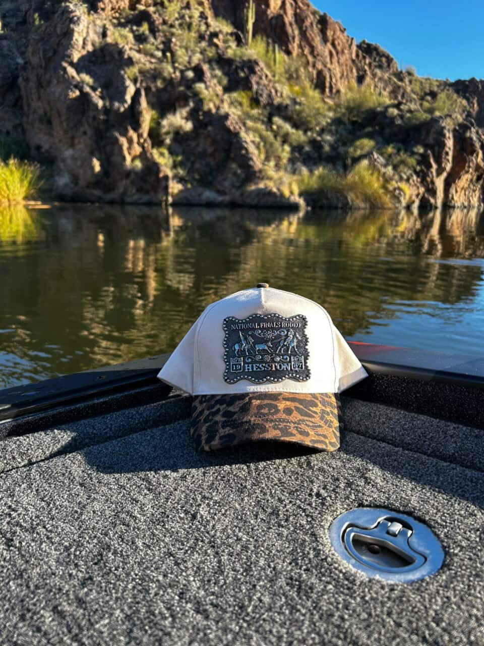 Leopard NFR Buckle Hat