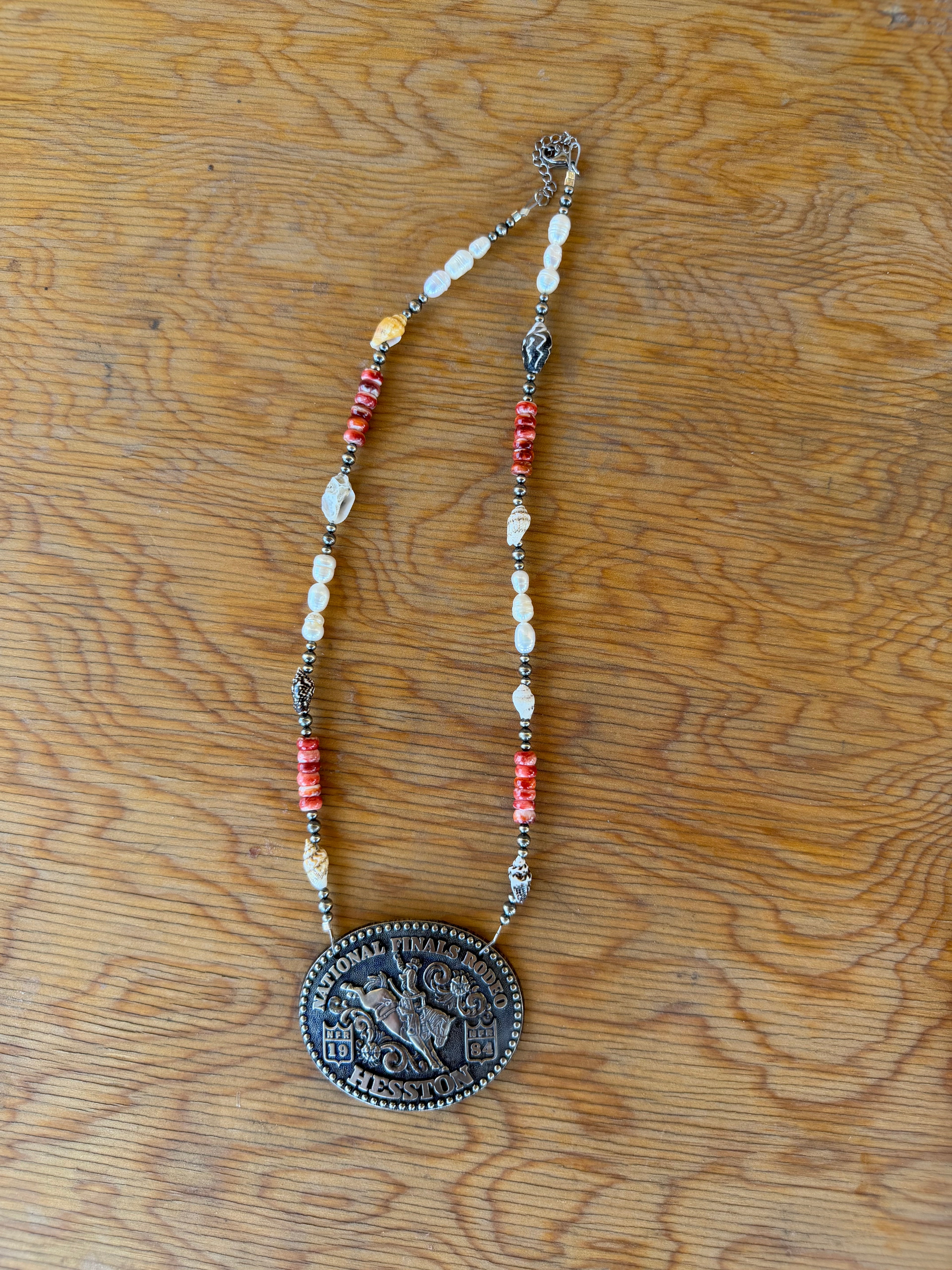 Coastal Cowgirl Buckle Necklace