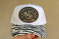 1984 NFR Buckle Zebra Hat