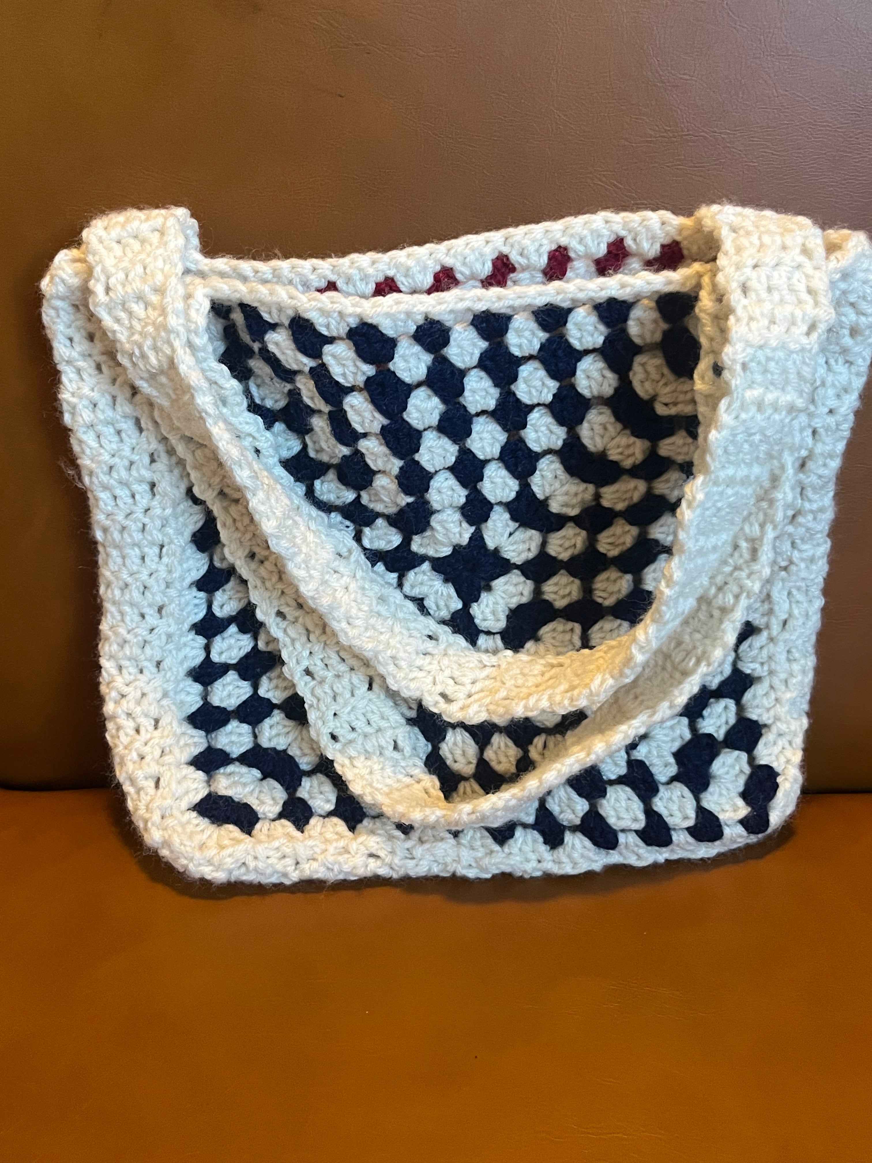 Granny Square Tote