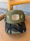 1986 Gold Camo NFR Buckle Concho hat