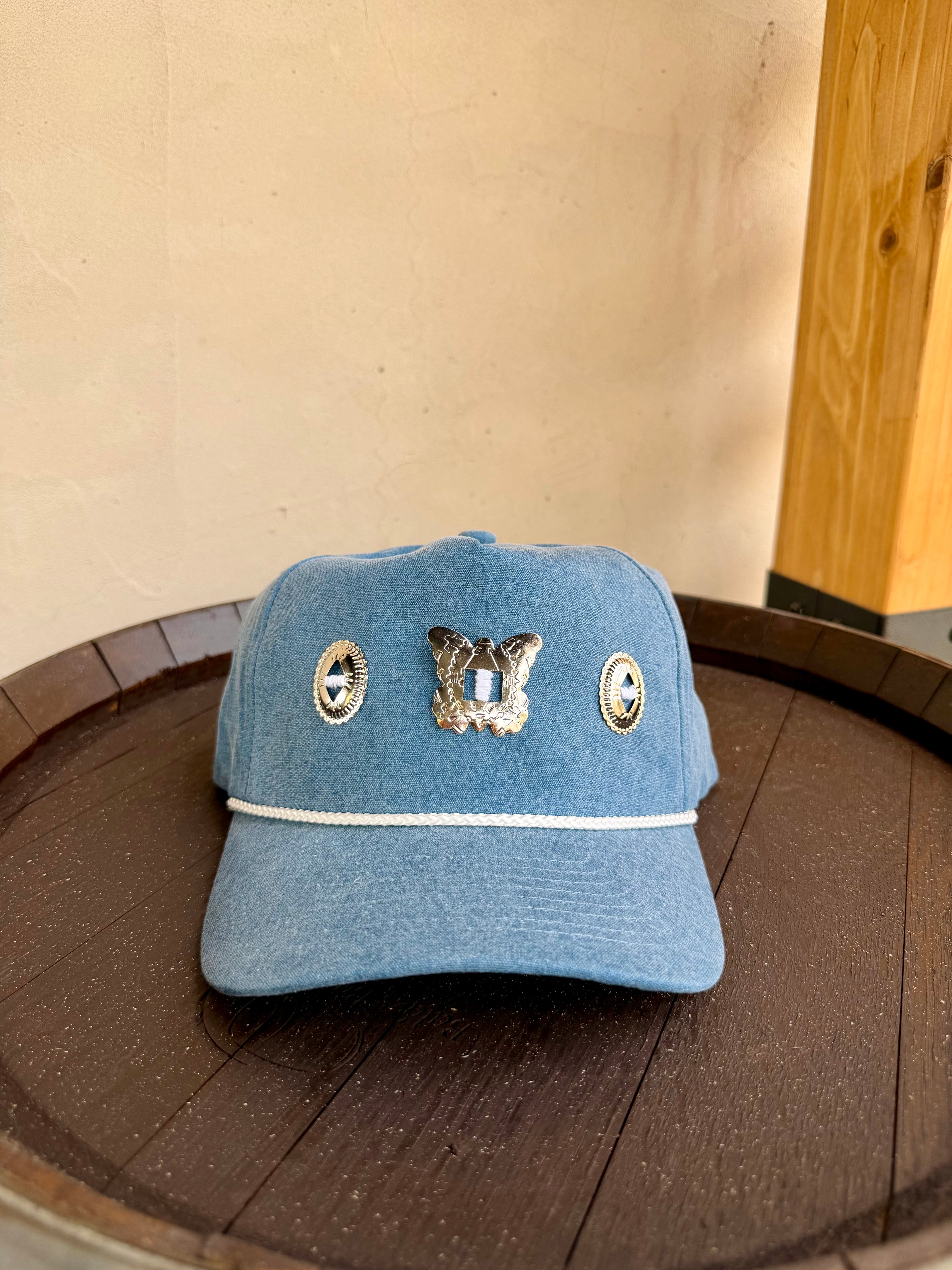 Butterfly Concho Hat