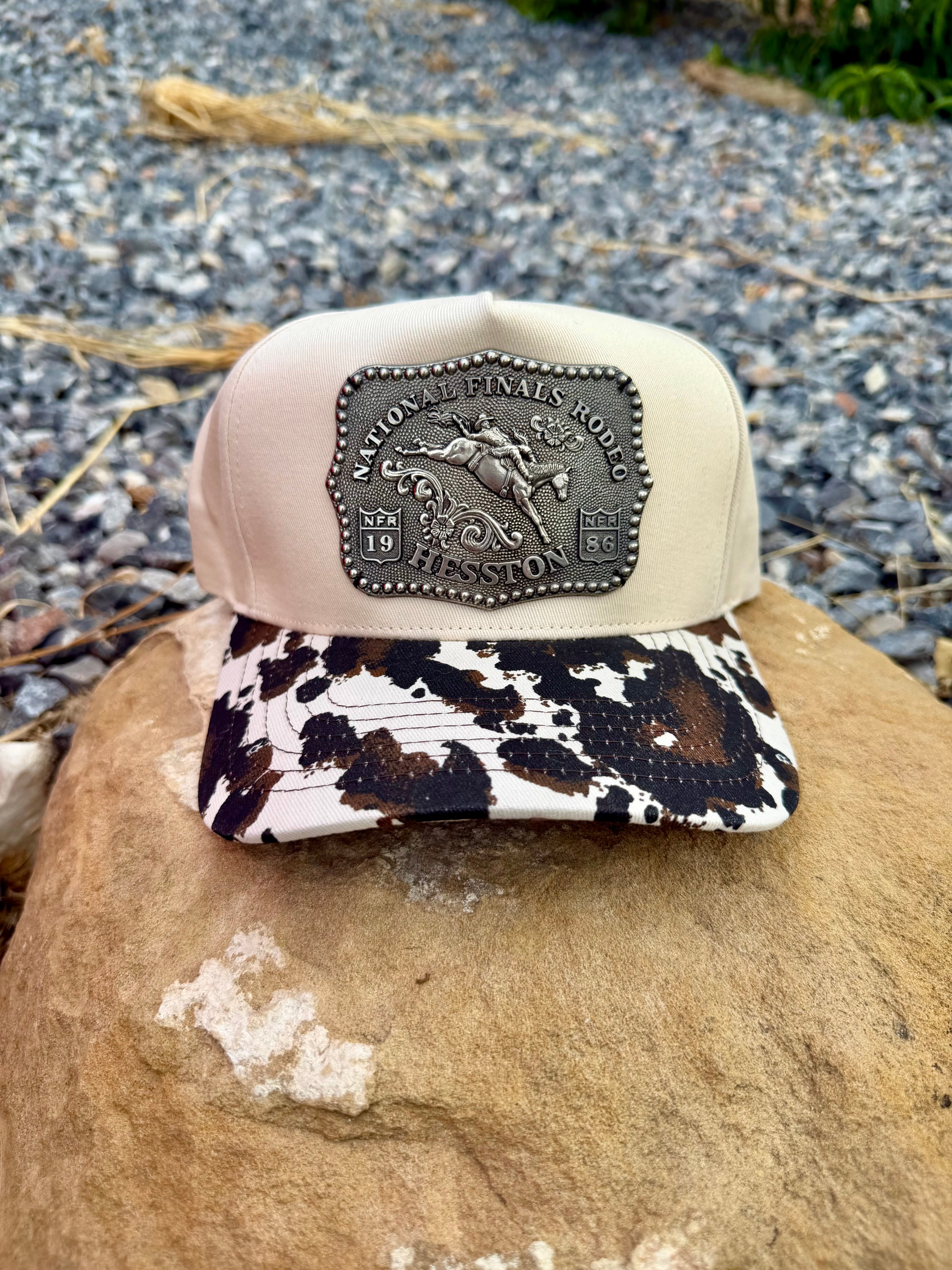 1986 Hesston NFR Buckle Hat