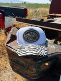1984 NFR Buckle Zebra Hat