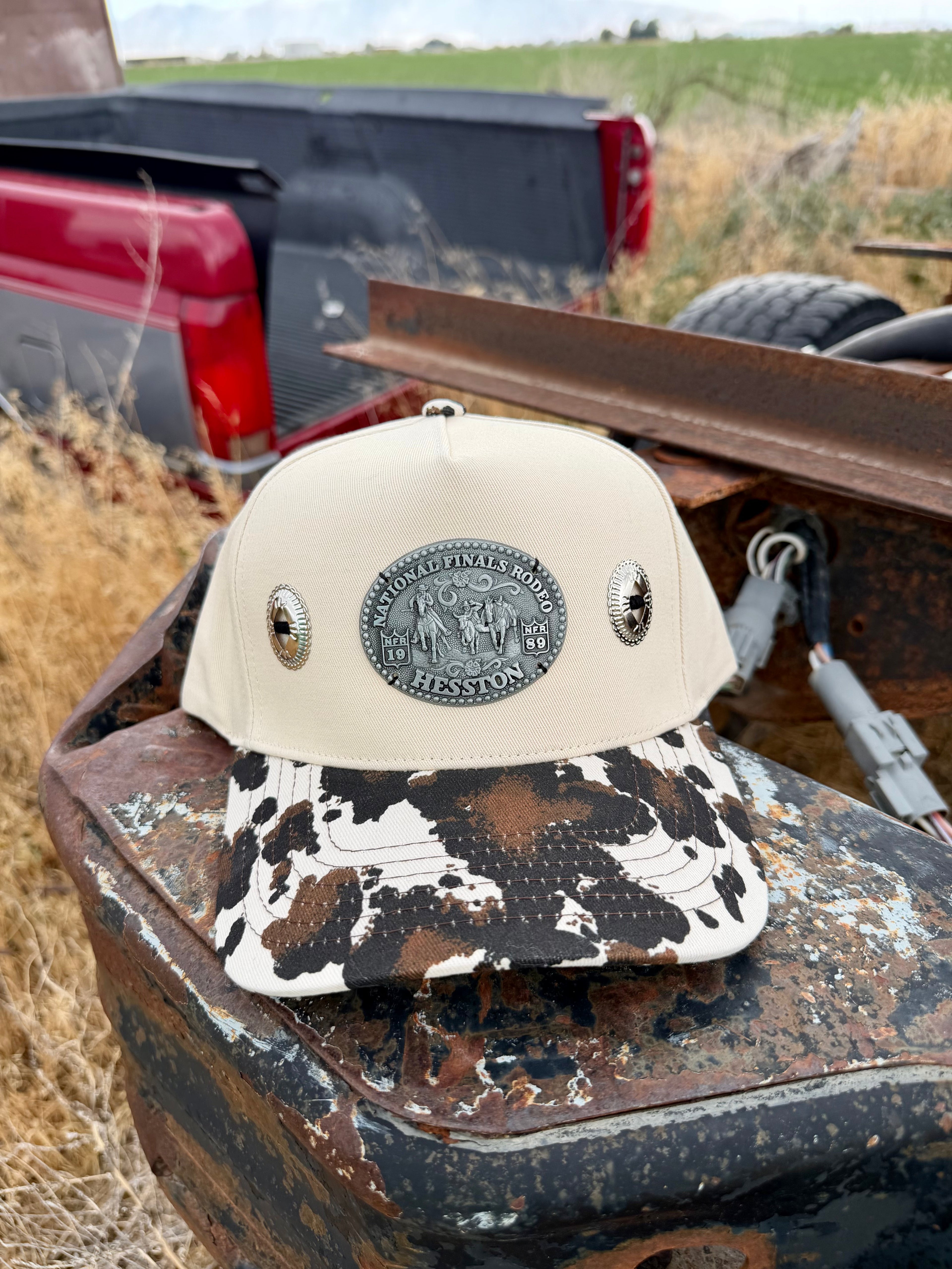1989 Hesston NFR Buckle Concho Hat