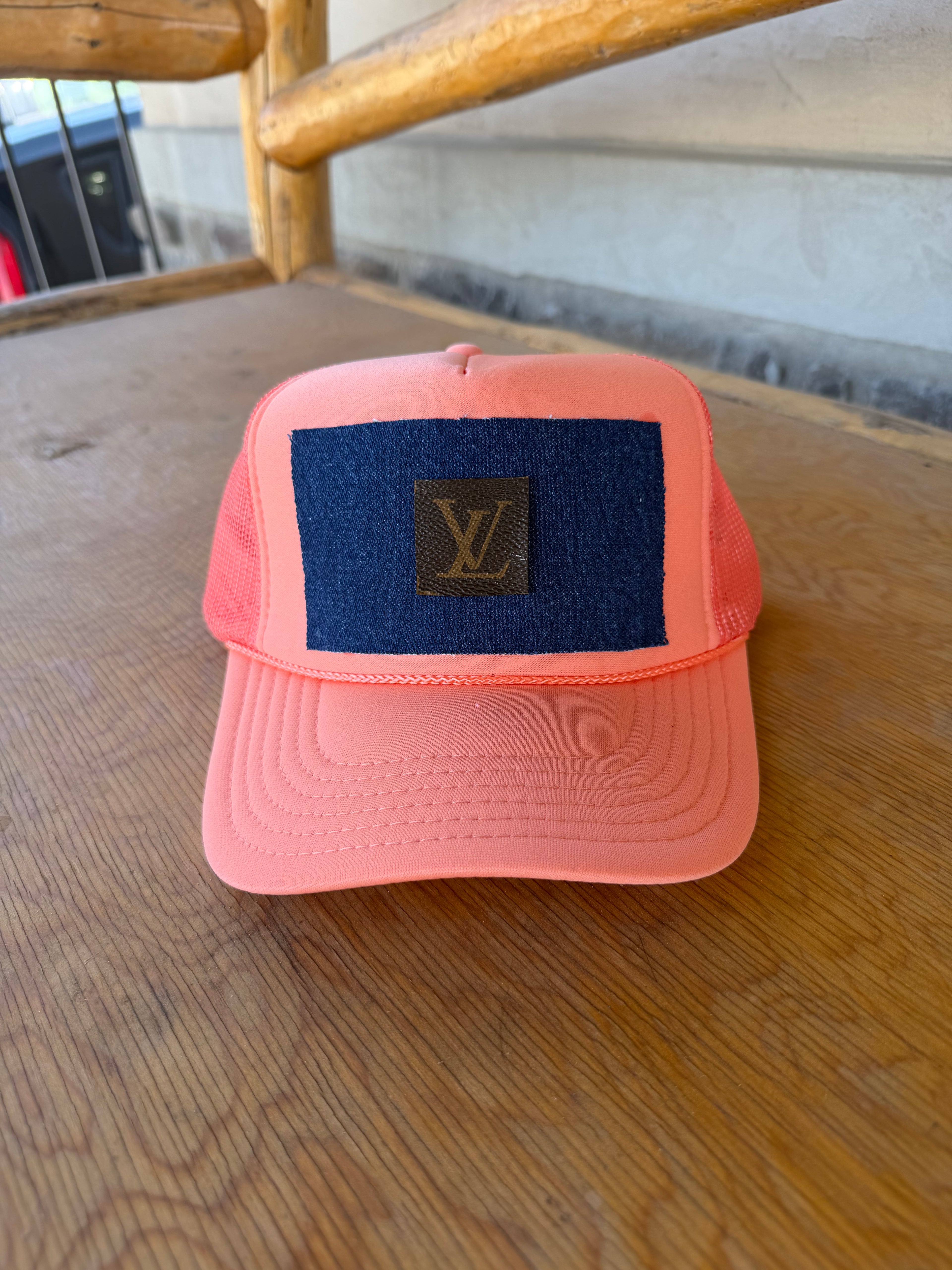 LV Denim Patch Hat