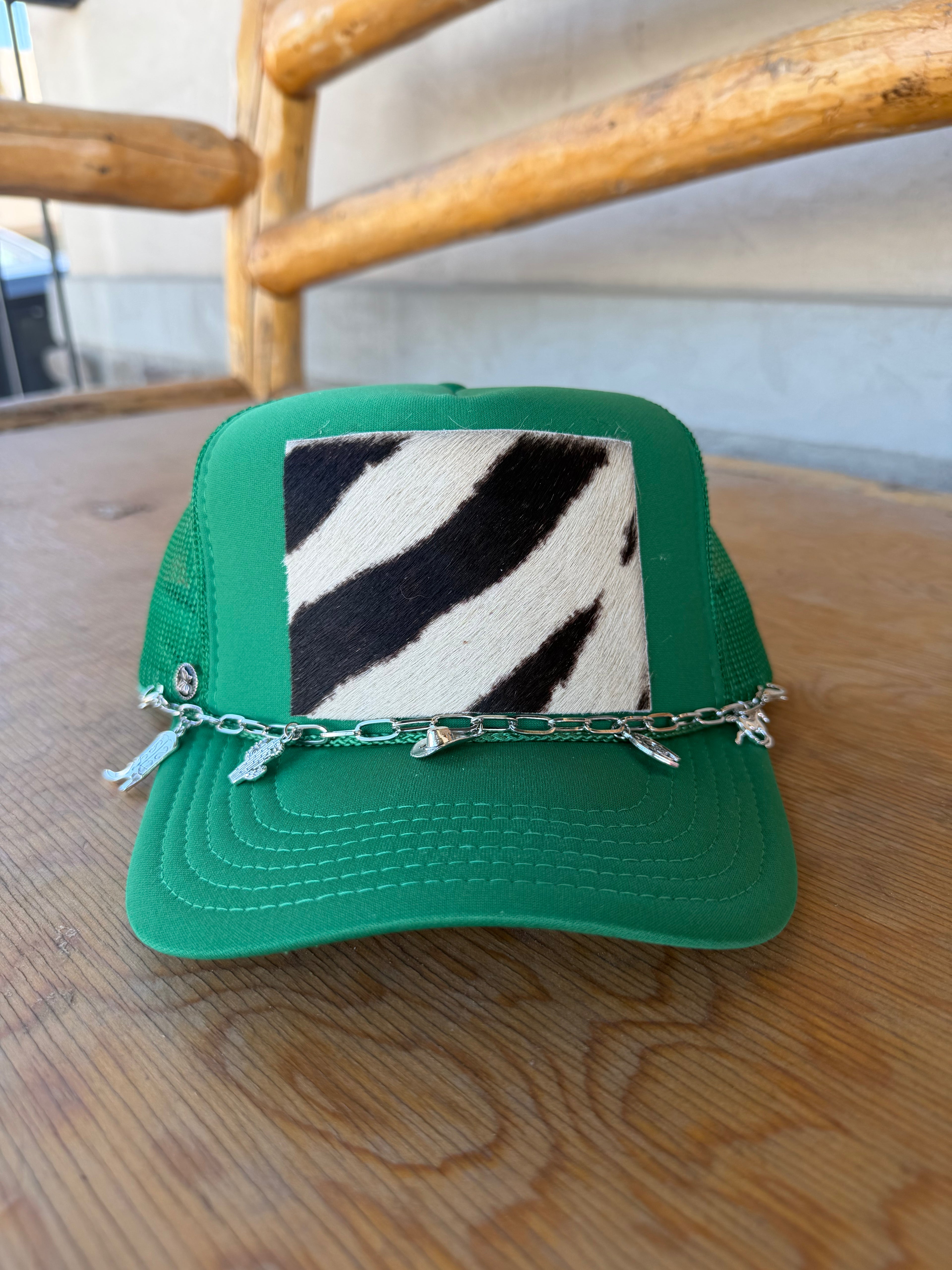 Zebra Hide Hat