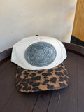 2000 PRCA NFR Leopard Print Buckle Hat