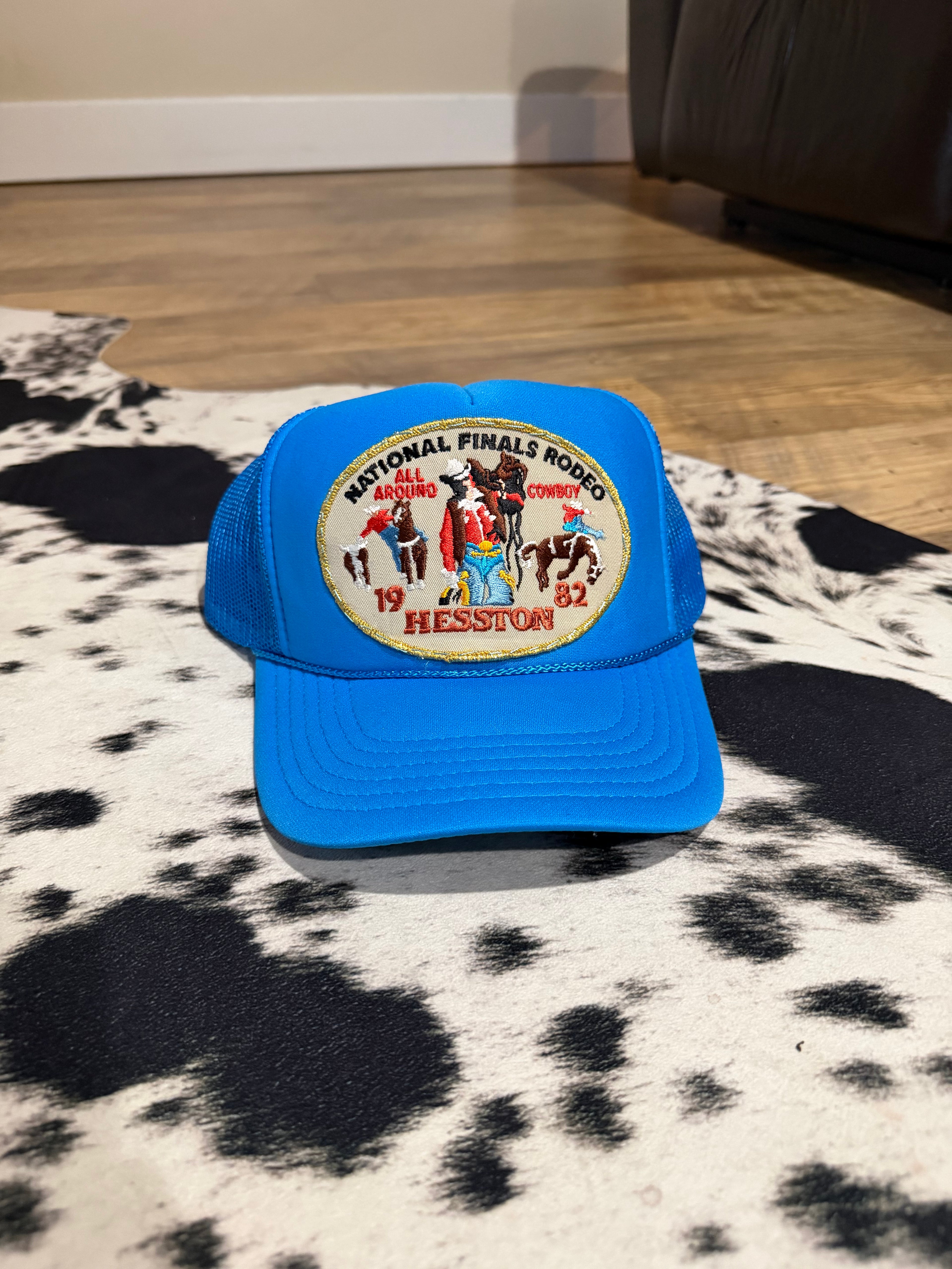 1982 NFR Hesston Patch Hat