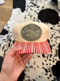 Authentic NFR Striped Buckle Hat