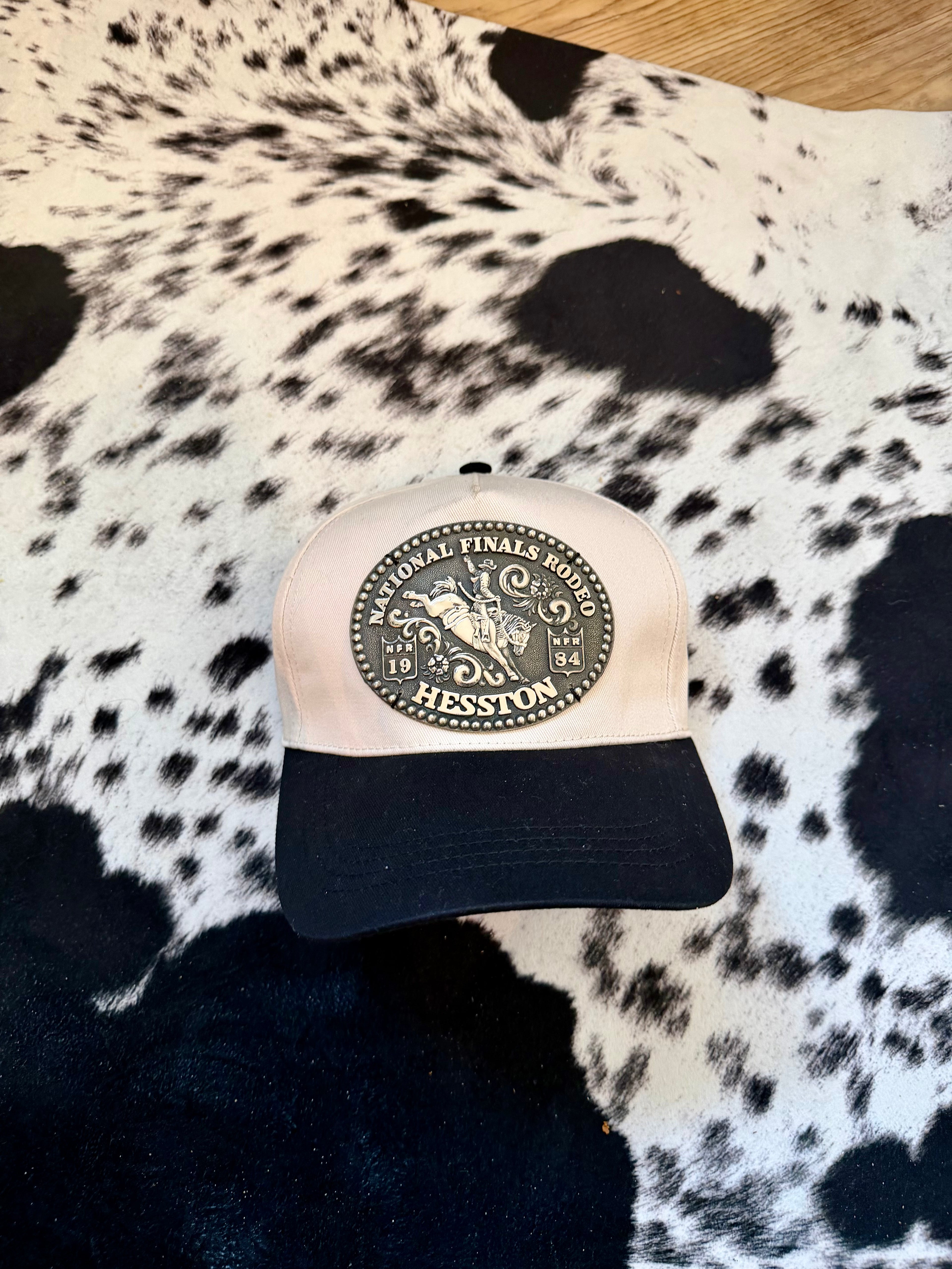 Colored Brim NFR Buckle Hat