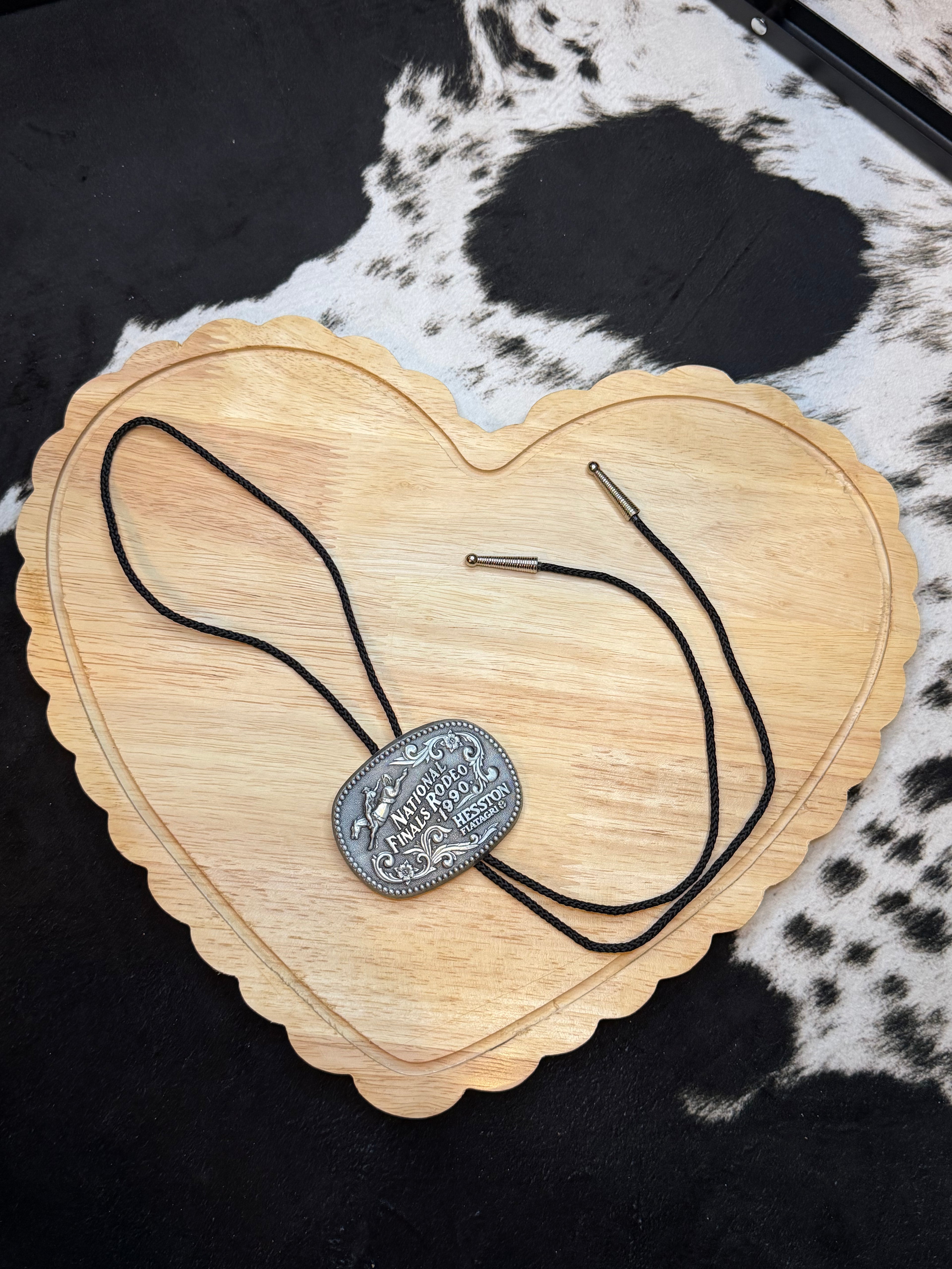 The Stetson NFR Buckle Bolo