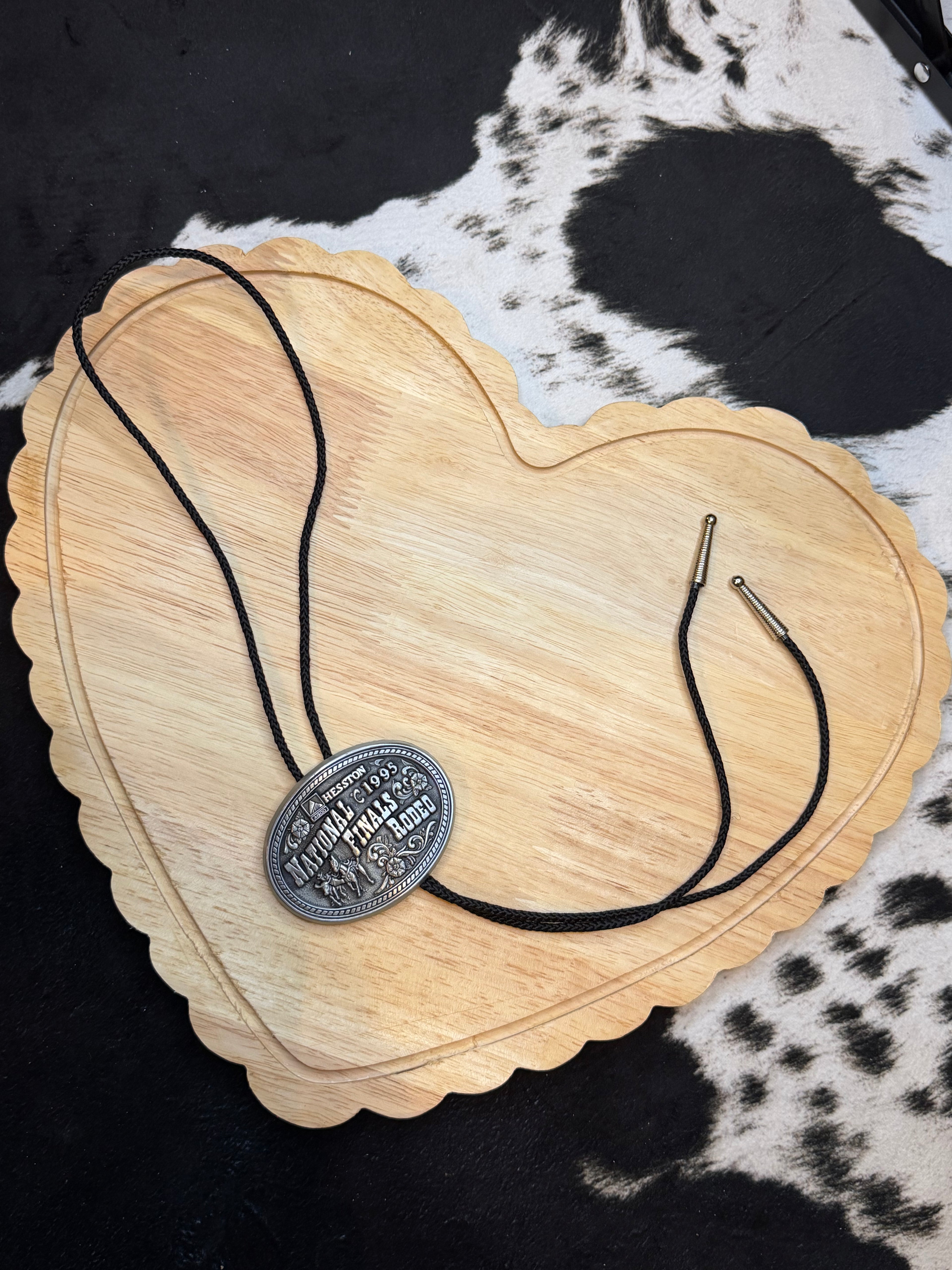 The Stetson NFR Buckle Bolo