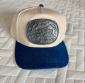 Custom Denim Brim NFR Buckle Hat